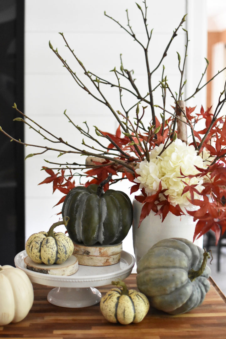 Fall Decor Versions for the Kitchen: 4 Color Ways