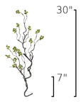 Size guide: 30 inches overall, splits at 7 inches