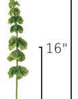 Size guide: 29 inches overall, splits at 16 inches