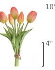 Size guide: 10 inches overall, splits at 4 inches