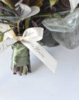 Grayed Green and Purple Fall Pumpkin Drop-In Bouquet Arrangement 5F