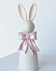 9.5" Bunny Figure With Metallic Bow