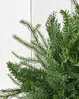 26" Faux Mixed Greenery Wreath