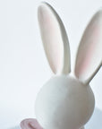 9.5" Bunny Figure With Metallic Bow
