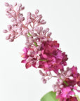 34.5" Faux Vibrant Pink/Purple Lilac Stem
