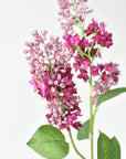 34.5" Faux Vibrant Pink/Purple Lilac Stem