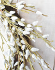23" Faux Pussy Willow Wreath