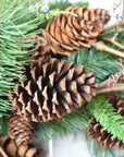 30" Faux Mixed PIne, Juniper, and Pinecone Wreath