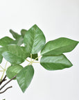 50" Faux Schefflera Leaf Branch Stem