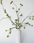 30" Faux Mini Fuzzy Blossom Branch