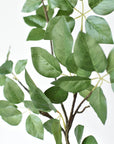 50" Faux Schefflera Leaf Branch Stem