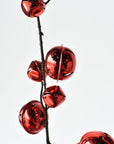 21" Jingle Bell Spray Red