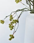 30" Faux Mini Fuzzy Blossom Branch