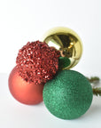 Small Red/Gold/Green Ornament Cluster Multi01
