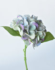 13" Faux Blue/Purple Real Touch Hydrangea