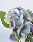 13" Faux Blue/Purple Real Touch Hydrangea