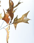 32" Faux Holly Leaf Stem Branch