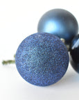Dark Blue Plastic Ornament Cluster
