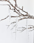37" Iced Branch with Acrylic Icicles