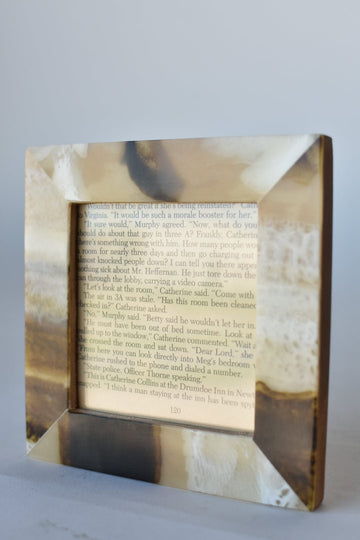 Square Horn Picture Frame