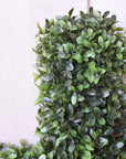 27" UV Protected Faux Boxwood Cross Wreath