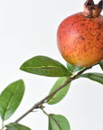 38" Faux Pomegranate Fruit Branch