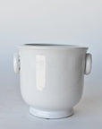 Creamware Cachepot with Ring Handles