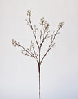 35" Faux Tallow Berry Branch Stem