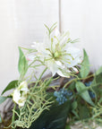 Blue and White Spring Wreath