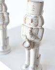 7" Ceramic Nutcracker Figures - Set of 3