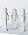 7" Ceramic Nutcracker Figures - Set of 3