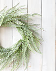 24" Faux Forest Fern Wreath