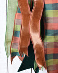 Orange and Green Bow