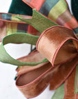 Orange and Green Bow