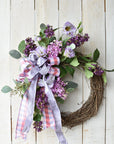 Shades of Purple and Lavendar Wreath
