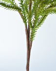 25" Faux Green Norfolk Pine - Cypress Spray Stem