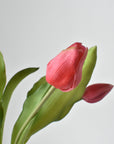 11.75" Faux Real Touch Dark Pink Tulip Stem Bundle