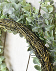 28" Faux Eucalyptus Wreath