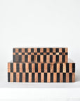 Sm Wood Weave Box