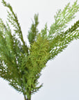 17" Realistic Faux Cedar Stem Bundle - 4 Stems - Real Touch