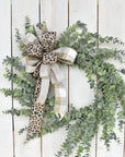 28" Faux Eucalyptus Wreath