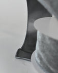 2.5" Gray Velvet Ribbon