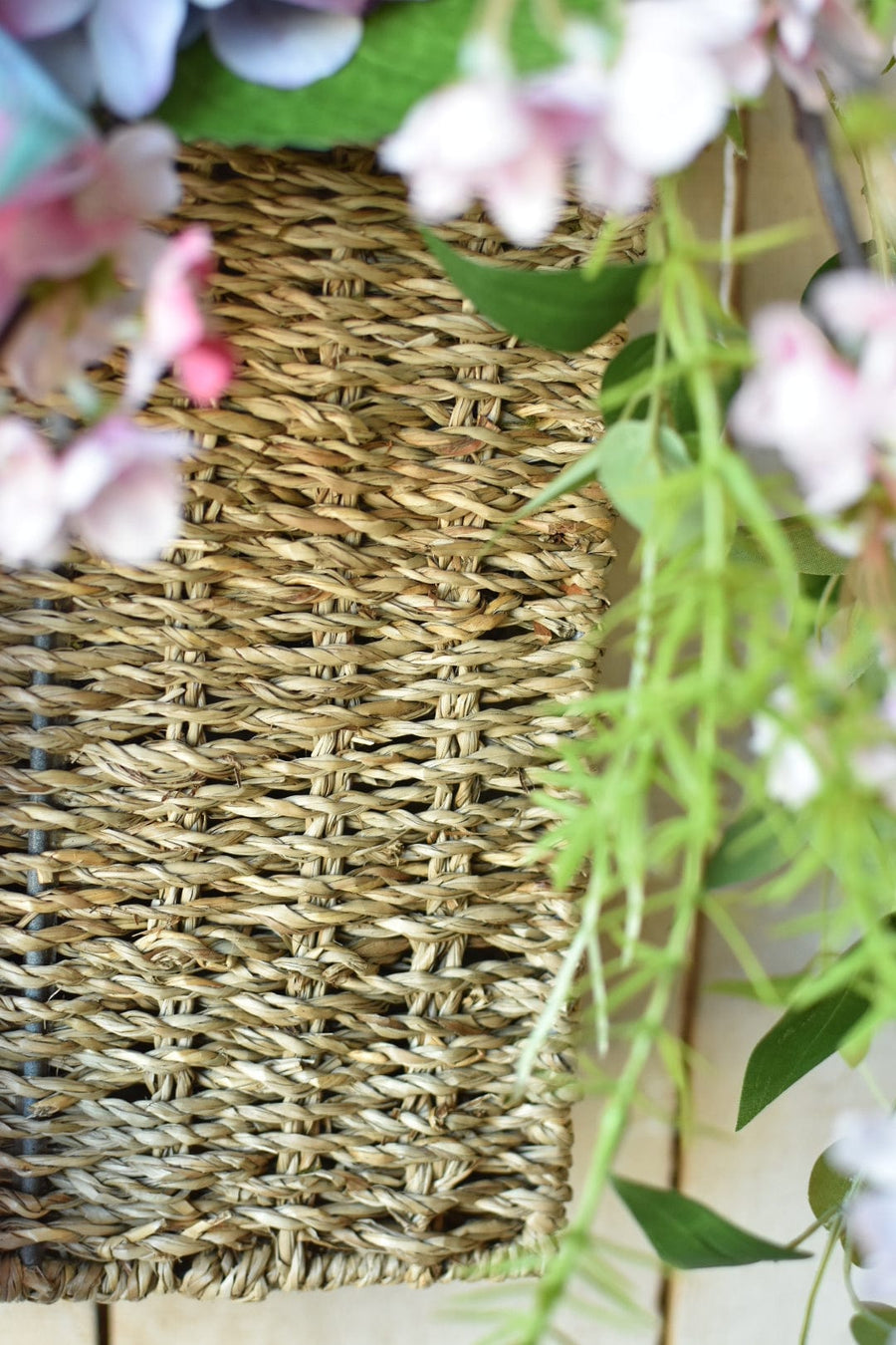 Mom's Love Seagrass Basket Arrangement