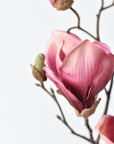 19" Faux Magnolia Stem Dark Mauve