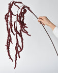 49" Faux Burgundy Amaranthus Stem