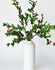 38" Faux Real Touch Holly Branch