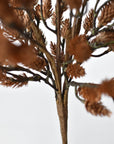 19" Faux Plastic Pinecone Bush