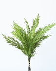 17" Realistic Faux Cedar Stem Bundle - 4 Stems - Real Touch