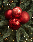 Small Red Ornament Cluster RED02