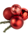 Small Red Ornament Cluster RED02